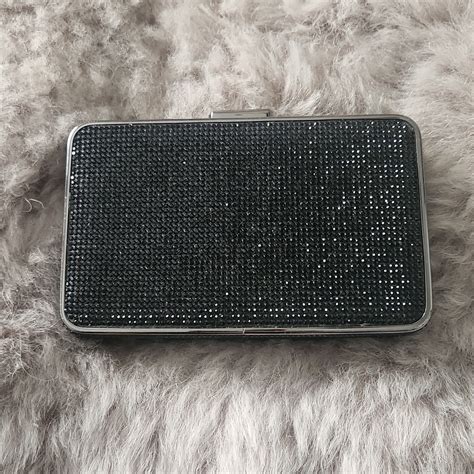 RARE NWOT Michael Kors Elsie Crystal Embellished Box Clutch